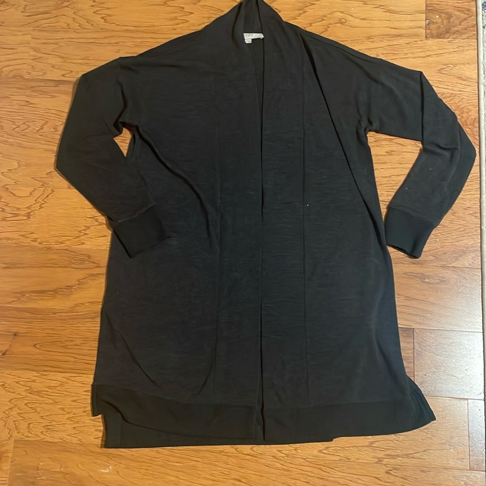 Loft duster/long cardigan. Size large.